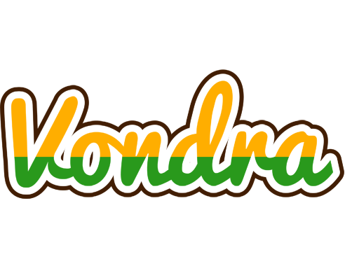 Vondra banana logo