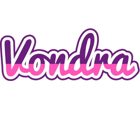 Vondra cheerful logo