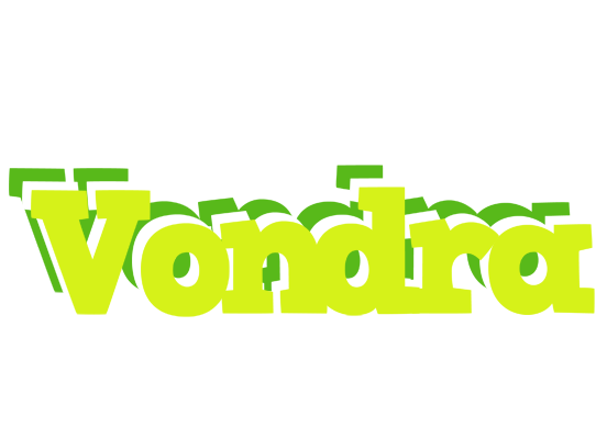 Vondra citrus logo