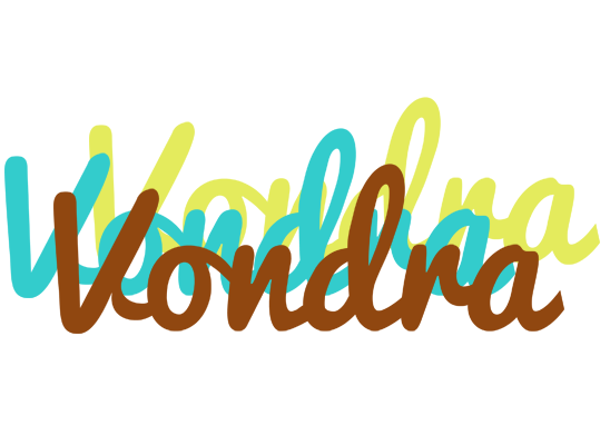 Vondra cupcake logo