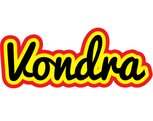Vondra flaming logo