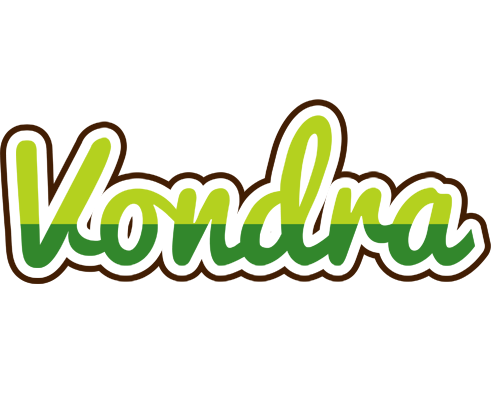 Vondra golfing logo