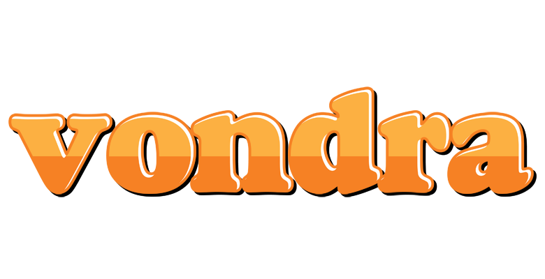 Vondra orange logo