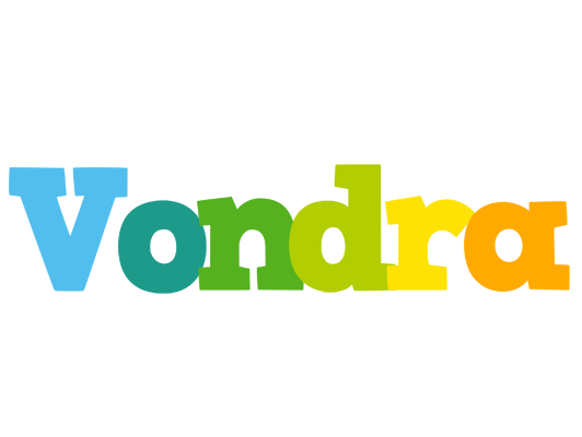 Vondra rainbows logo