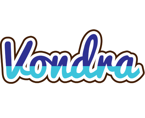 Vondra raining logo