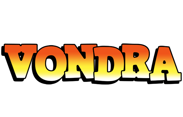 Vondra sunset logo
