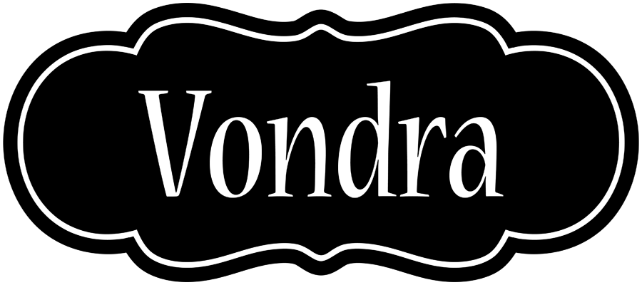 Vondra welcome logo