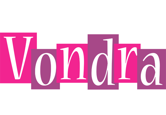 Vondra whine logo