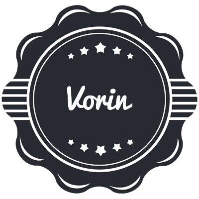 Vorin badge logo