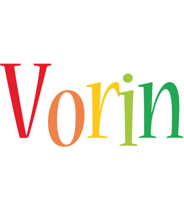 Vorin birthday logo