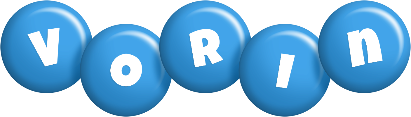 Vorin candy-blue logo