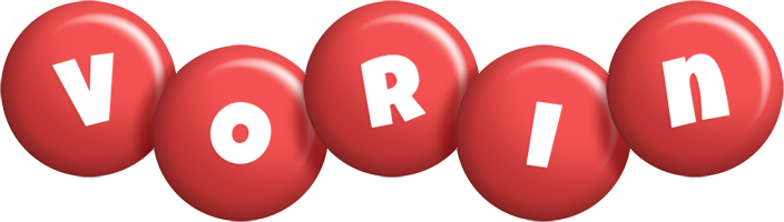 Vorin candy-red logo