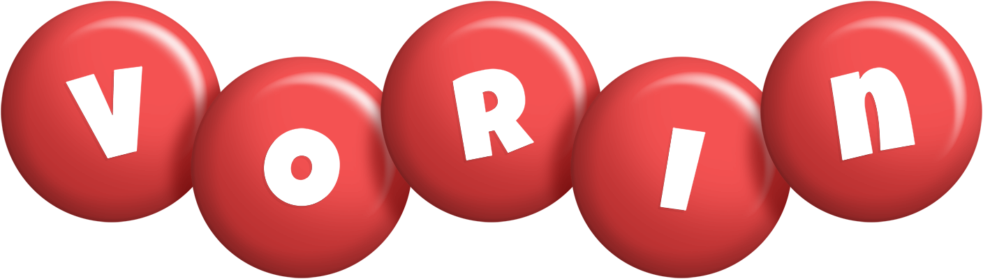 Vorin candy-red logo