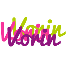 Vorin flowers logo