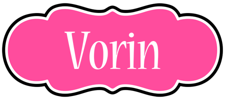 Vorin invitation logo