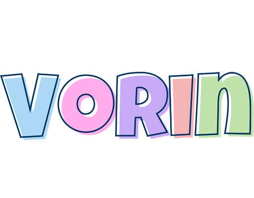 Vorin pastel logo