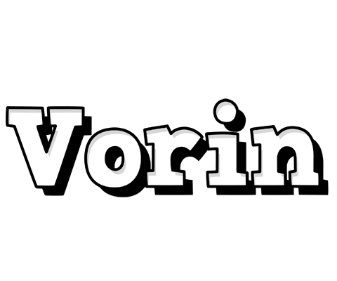 Vorin snowing logo