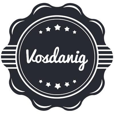 Vosdanig badge logo
