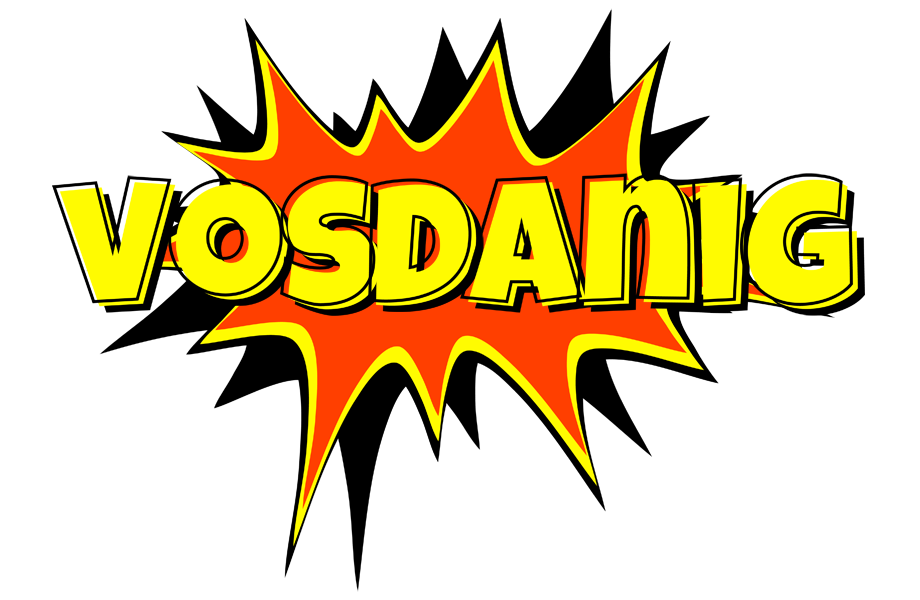 Vosdanig bazinga logo