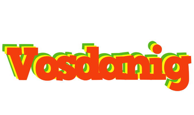 Vosdanig bbq logo