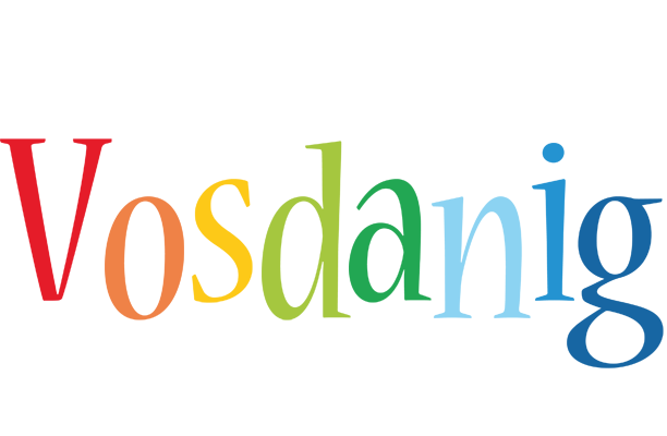 Vosdanig birthday logo