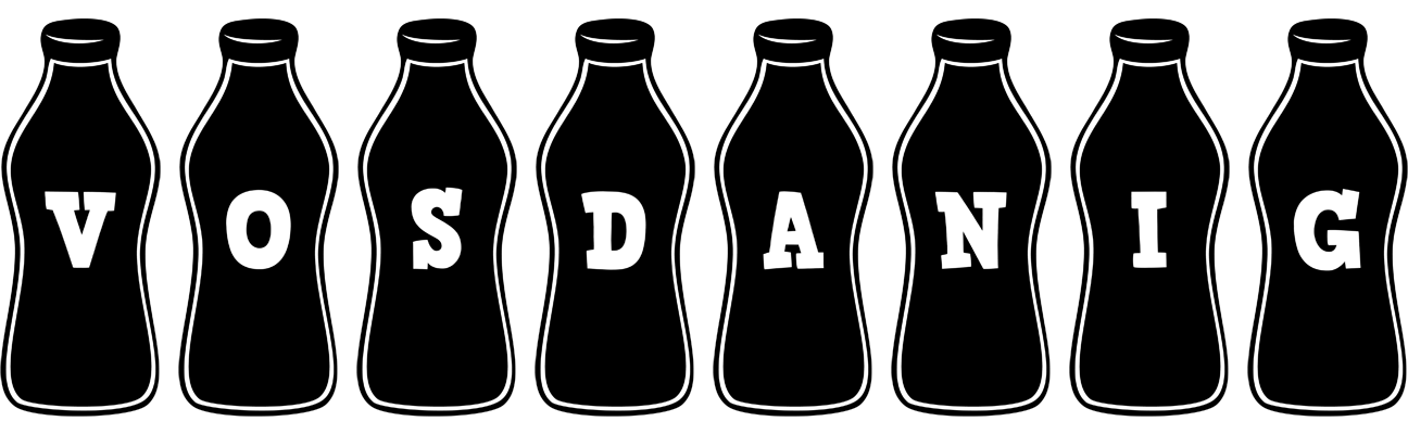 Vosdanig bottle logo