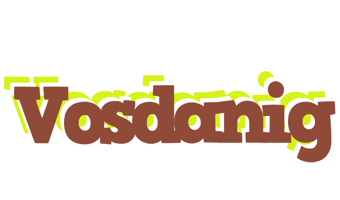 Vosdanig caffeebar logo