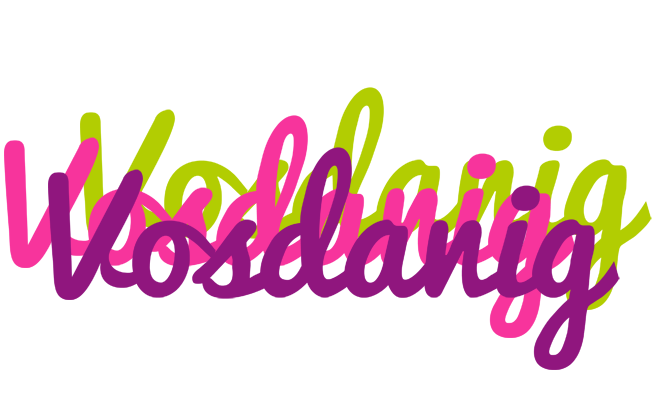 Vosdanig flowers logo