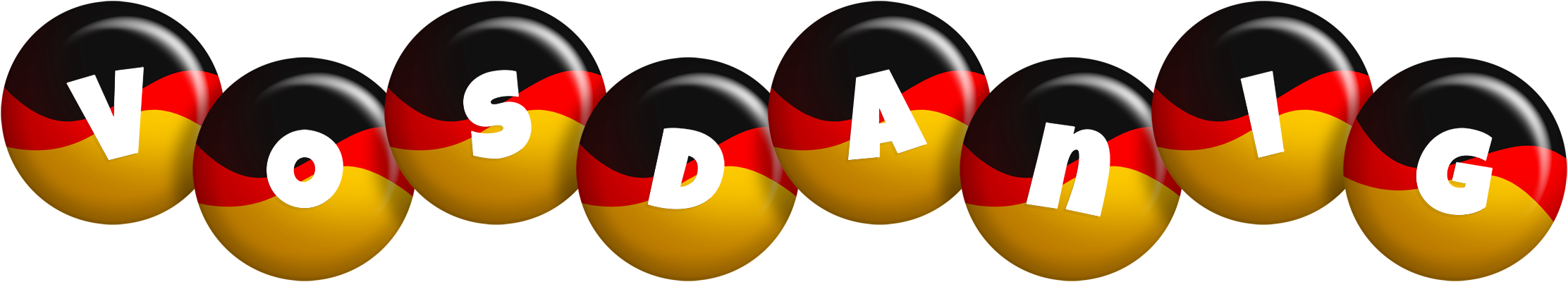 Vosdanig german logo