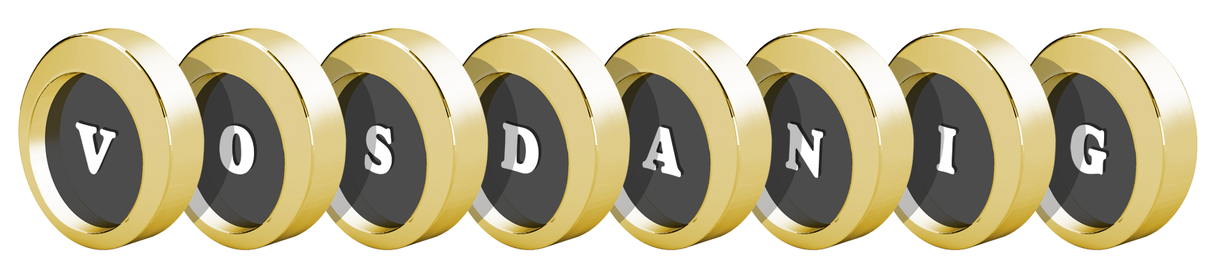 Vosdanig gold logo