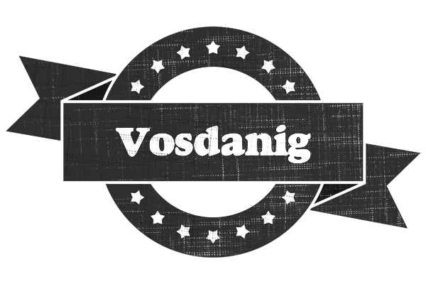Vosdanig grunge logo