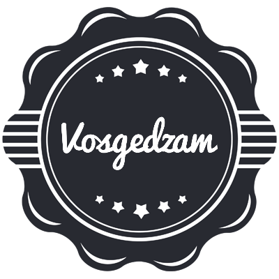 Vosgedzam badge logo