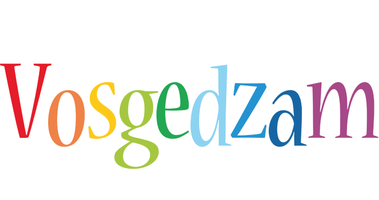 Vosgedzam birthday logo