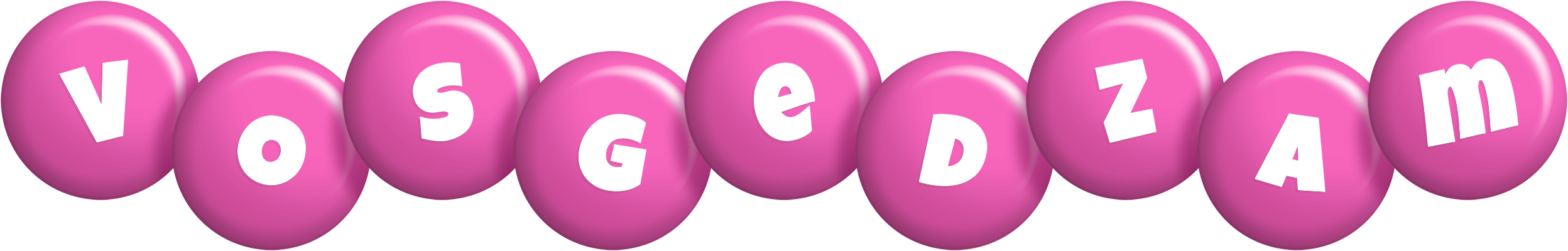 Vosgedzam candy-pink logo