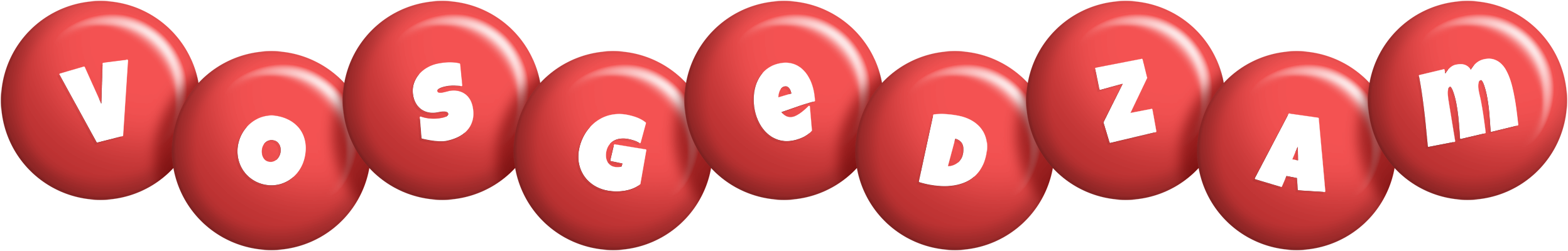Vosgedzam candy-red logo