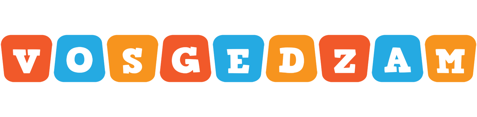 Vosgedzam comics logo