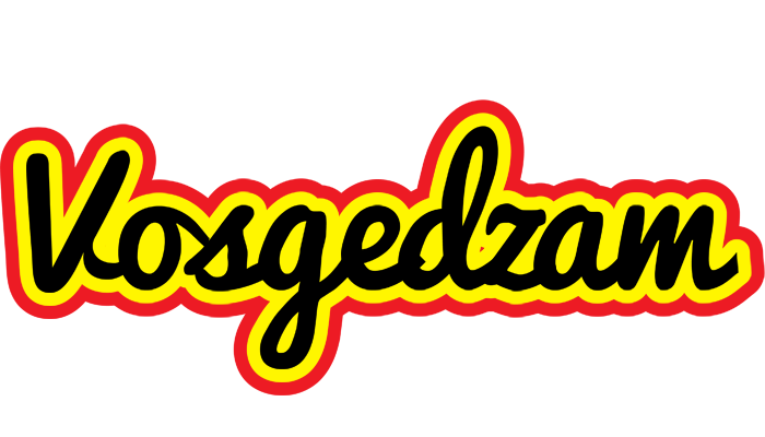 Vosgedzam flaming logo
