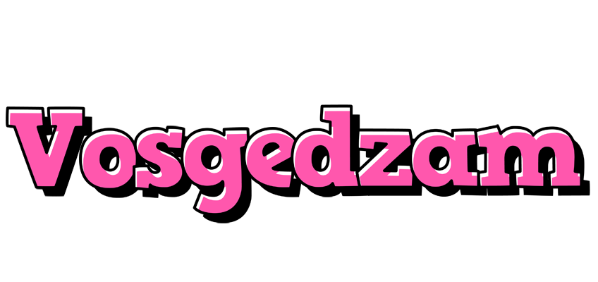 Vosgedzam girlish logo
