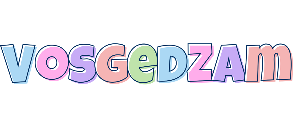 Vosgedzam pastel logo