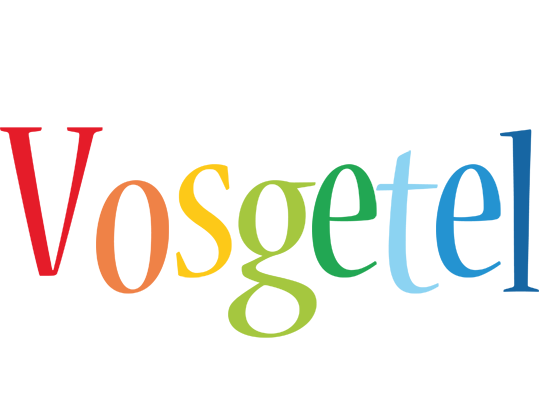 Vosgetel birthday logo