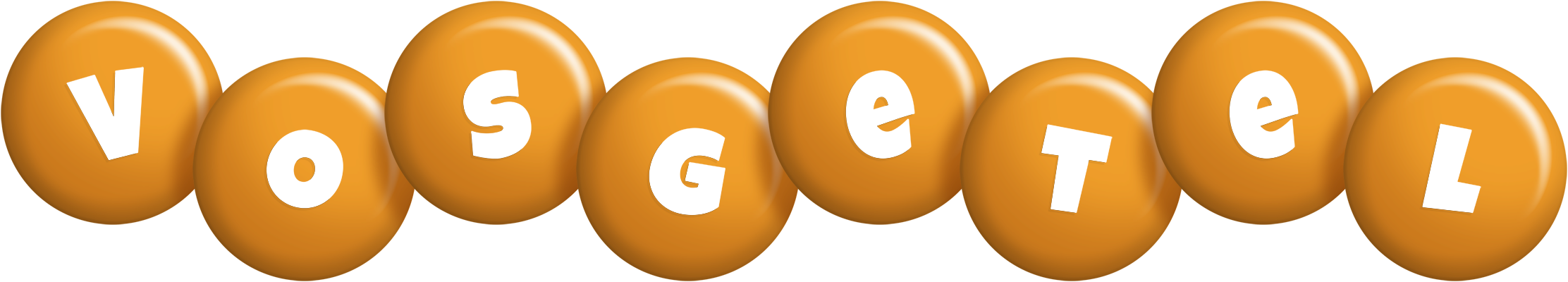 Vosgetel candy-orange logo