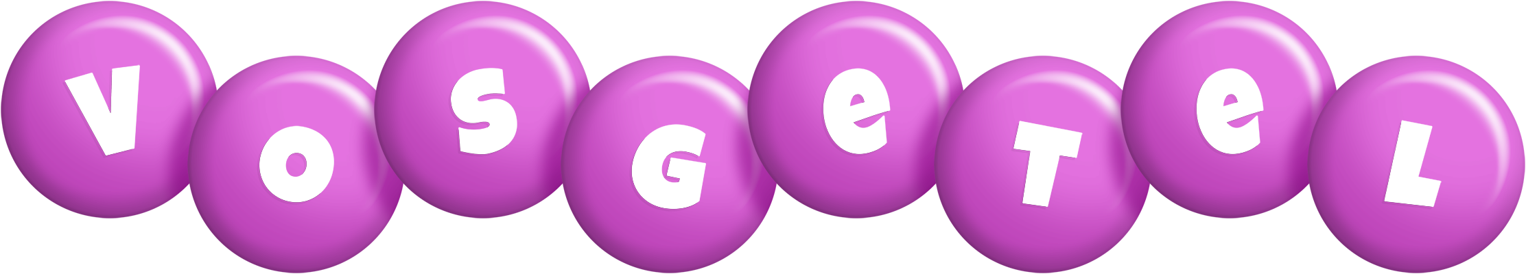 Vosgetel candy-purple logo
