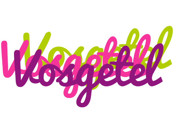 Vosgetel flowers logo