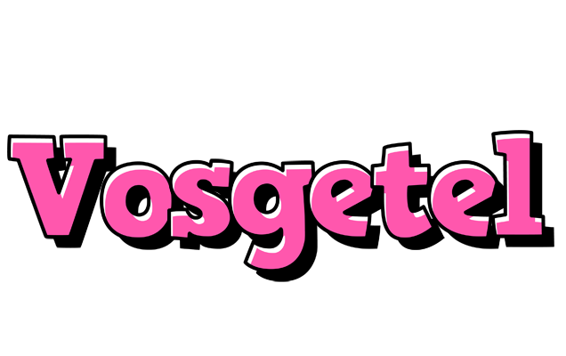 Vosgetel girlish logo