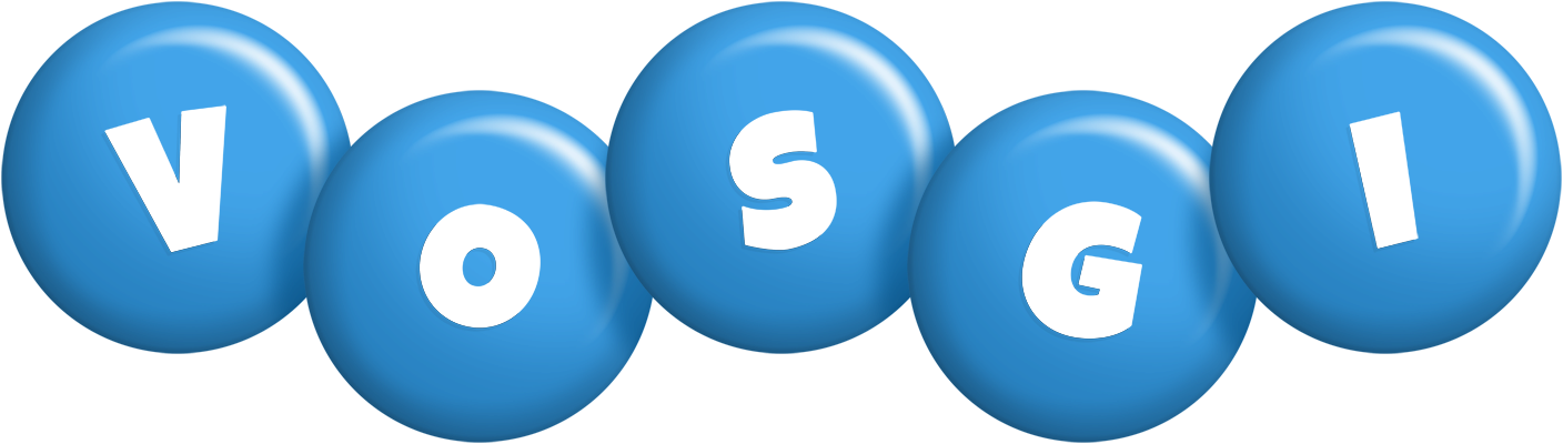 Vosgi candy-blue logo