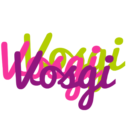 Vosgi flowers logo