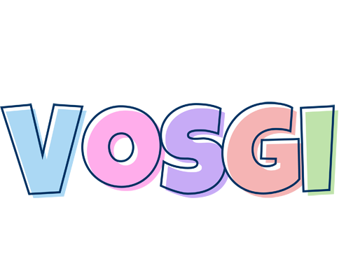 Vosgi pastel logo