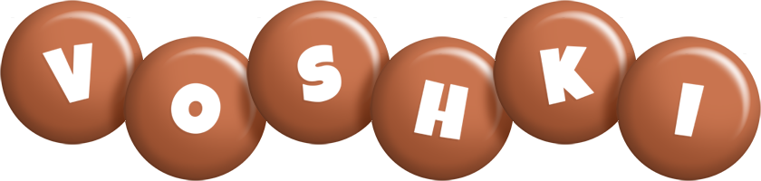 Voshki candy-brown logo