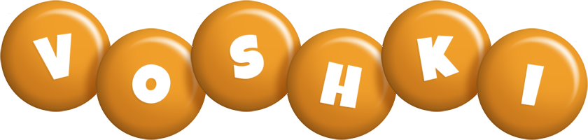 Voshki candy-orange logo