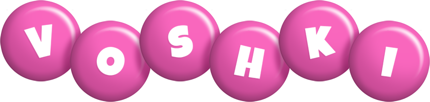 Voshki candy-pink logo